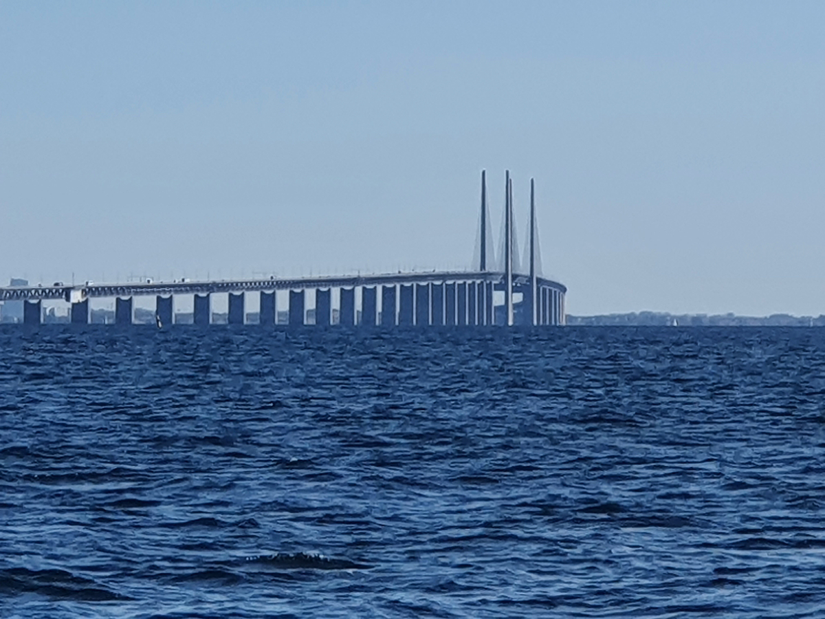 Öresundbrücke auf dem Rückweg